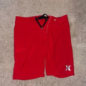 Red Hurley Bathing Suit